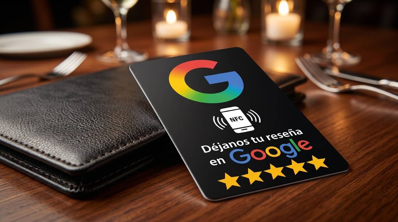 Tarjeta NFC de material PVC durable resistente a caídas y líquidos